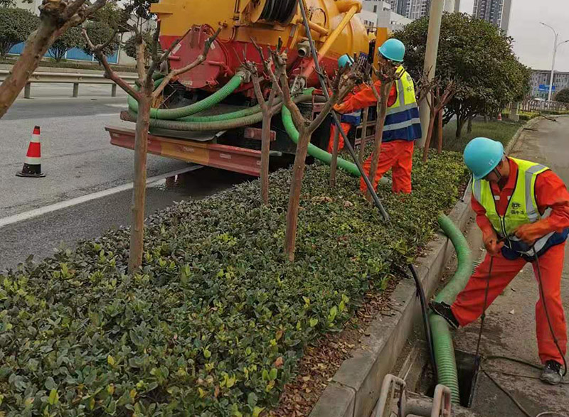 太湖市政管道清淤